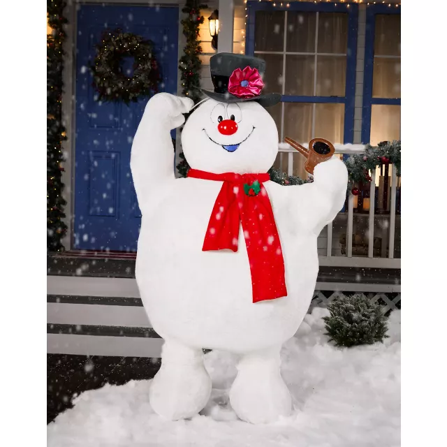 6 Ft Frosty the Snowman Animatronic at Spirit Halloween