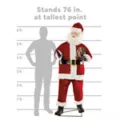 6 Ft 4 In Tracking Santa Animatronic at Spirit Halloween