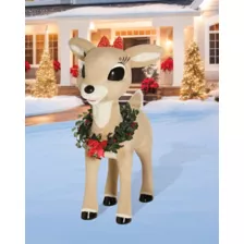 4 Ft Clarice Animatronic - Rudolph the Red-Nosed Reindeer at Spirit Halloween