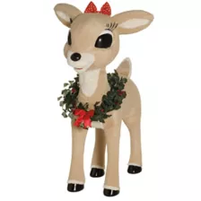 4 Ft Clarice Animatronic - Rudolph the Red-Nosed Reindeer at Spirit Halloween