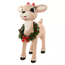 4 Ft Clarice Animatronic - Rudolph the Red-Nosed Reindeer at Spirit Halloween