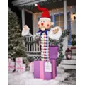 5 Ft 3 In Misfit Charlie-in-the-Box Animatronic - Rudolph the Red-Nosed Reindeer at Spirit Halloween