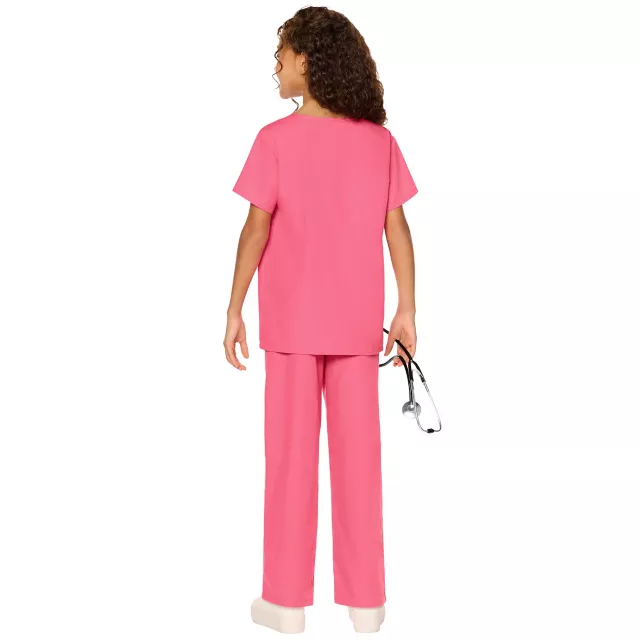 Kids Pink Medical Scrubs Costume at Spencer's
