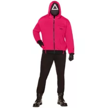 Squid Game Guard Jacket Costume at Spencer's