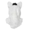 Gray Fox Furry Head Full Mask at Spirit Halloween