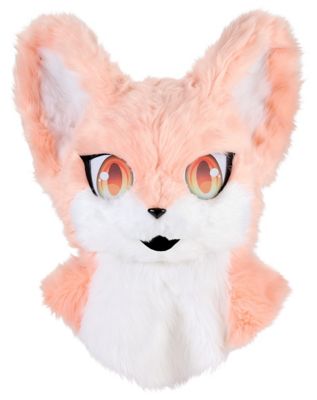 Deluxe Pink Furry Full Mask - Spirithalloween.com
