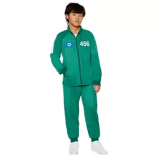 Kids Squid Game Player Tracksuit Costume at Spencer's