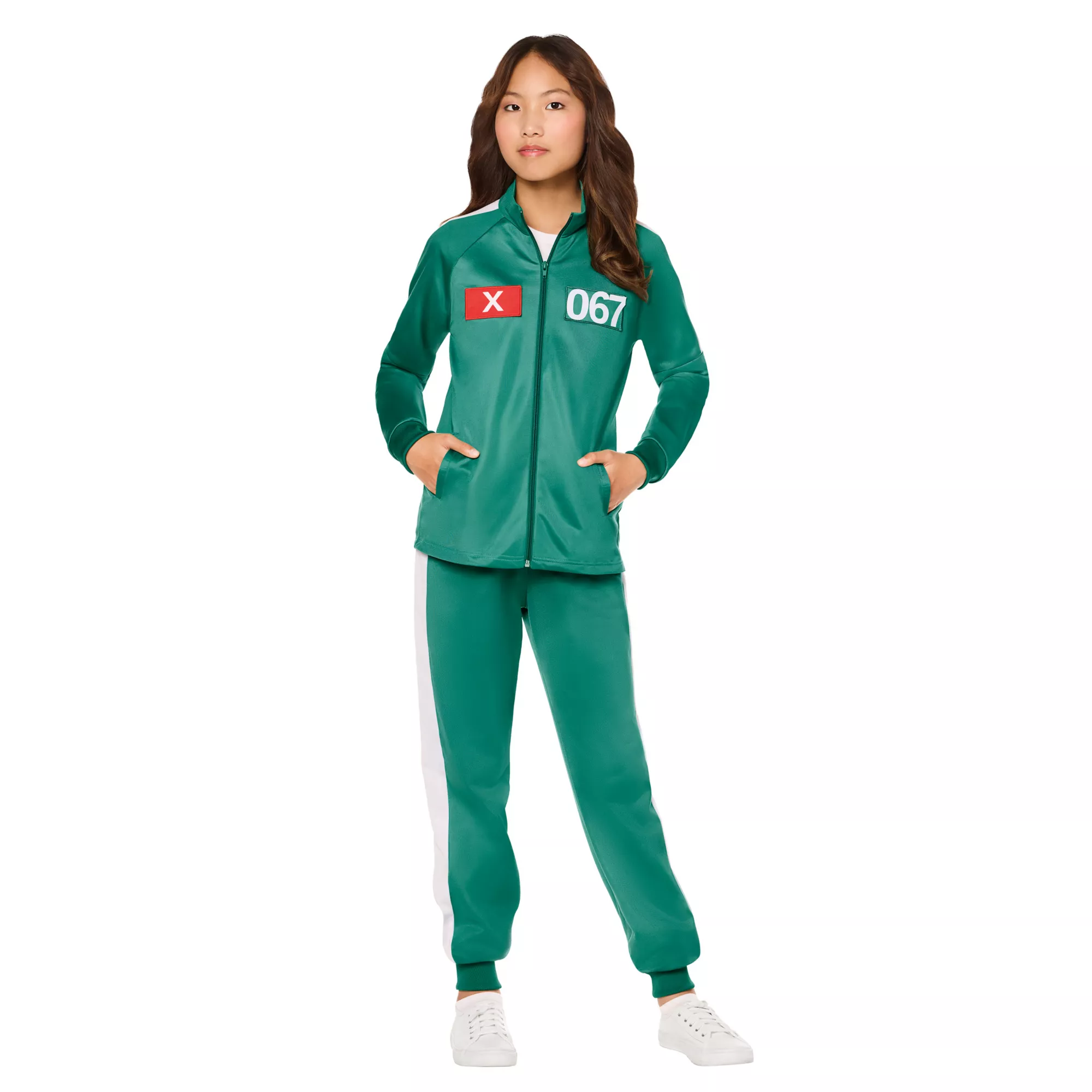Kids Squid Game Player Tracksuit Costume -  Squid Games at Spencer's