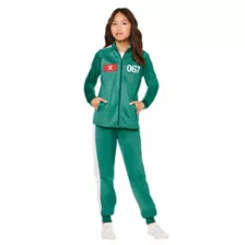 Kids Squid Game Player Tracksuit Costume at Spencer's
