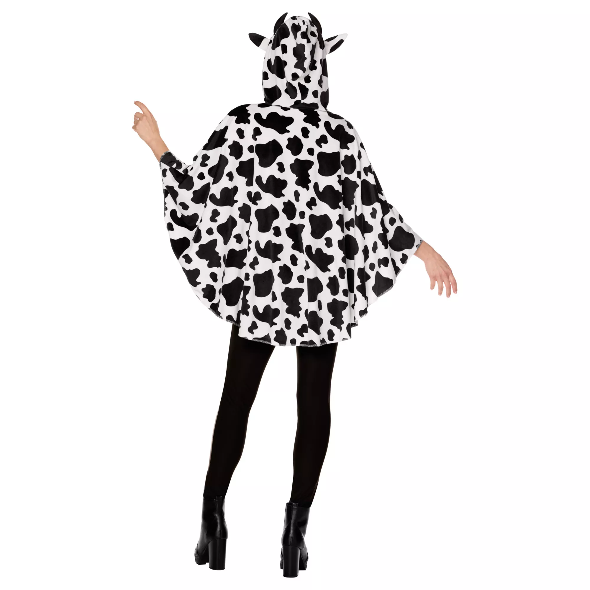 Adult Cow Print Poncho at Spirit Halloween
