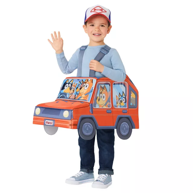 Toddler Bluey Car Ride-Along Costume - Main Image