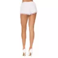 White Lace Ruffle Shorts at Spirit Halloween