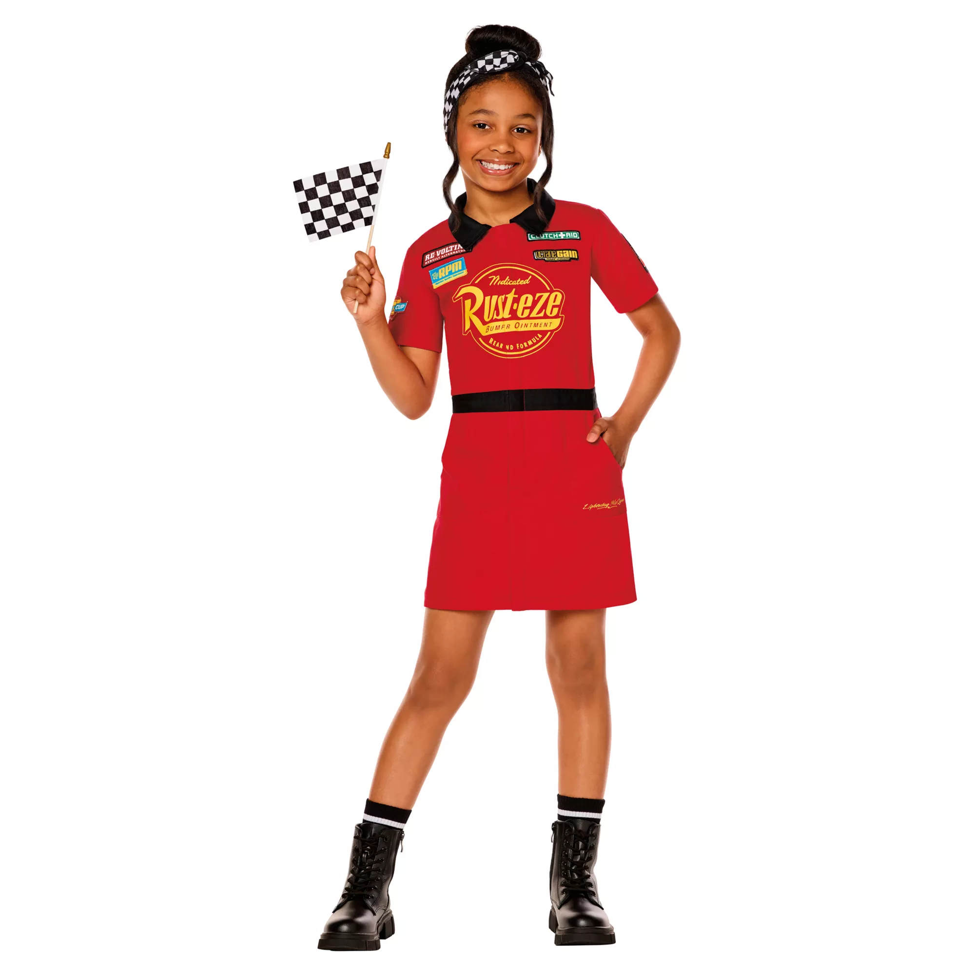 Kids Lightning McQueen Dress Costume - Cars at Spirit Halloween