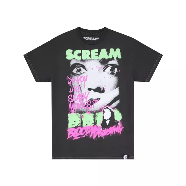 Scream x Bloody Disgusting Scary Movies T Shirt