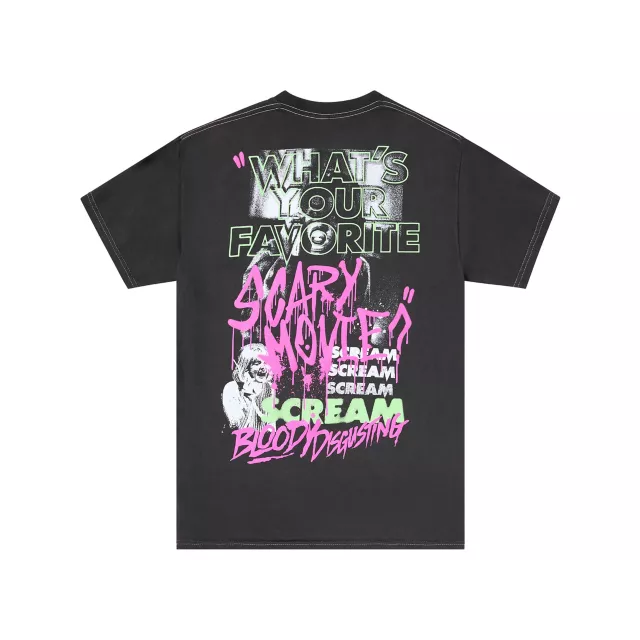 Scream x Bloody Disgusting Scary Movies T Shirt