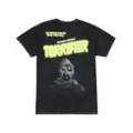 Terrifier x Bloody Disgusting Art the Clown Neon T Shirt at Spirit Halloween