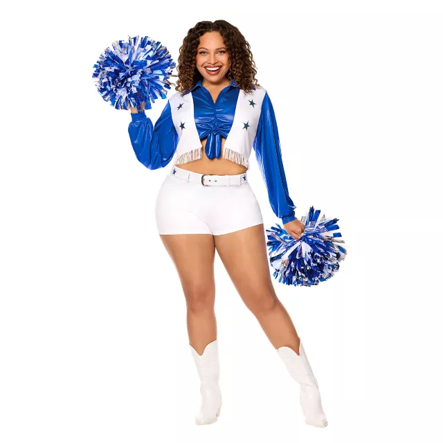 Adult Dallas Cowboys Cheerleader Costume at Spirit Halloween