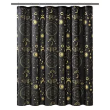 Celestial Noir Shower Curtain at Spirit Halloween