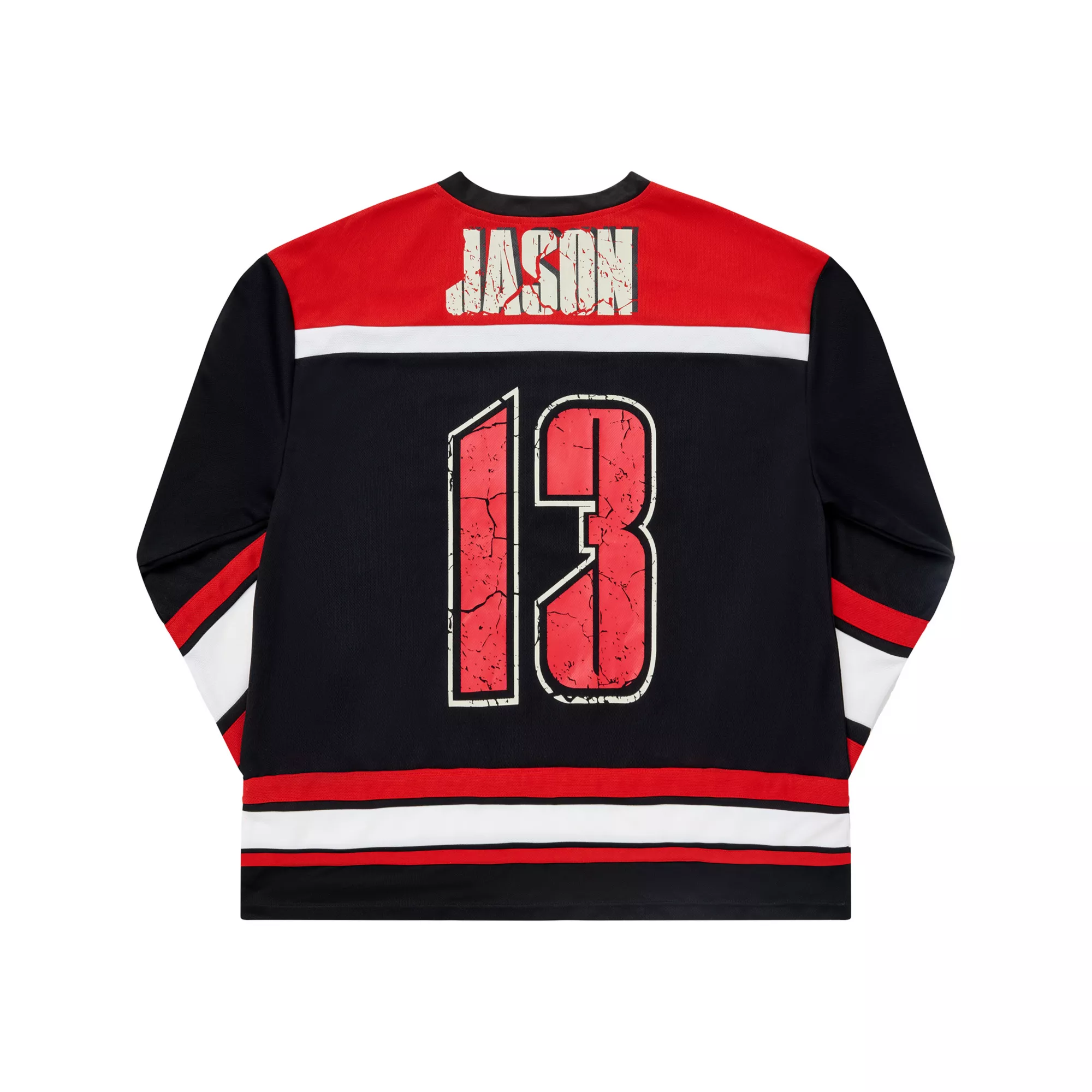 Adult Jason Voorhees Blood Hockey Jersey - Friday the 13th at Spirit Halloween