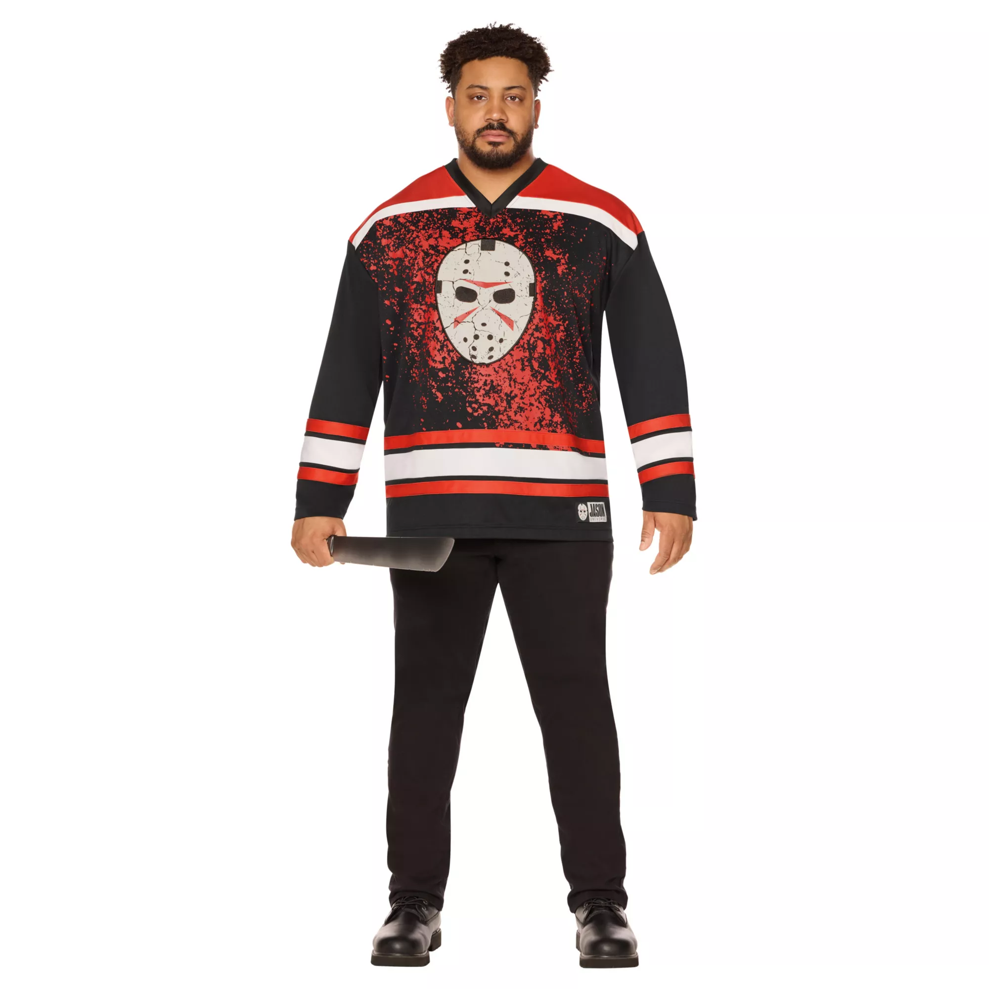 Adult Jason Voorhees Blood Hockey Jersey - Friday the 13th at Spirit Halloween