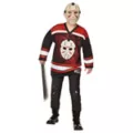 Kids Jason Voorhees Jersey and Mask Costume Kit - Friday the 13th at Spirit Halloween