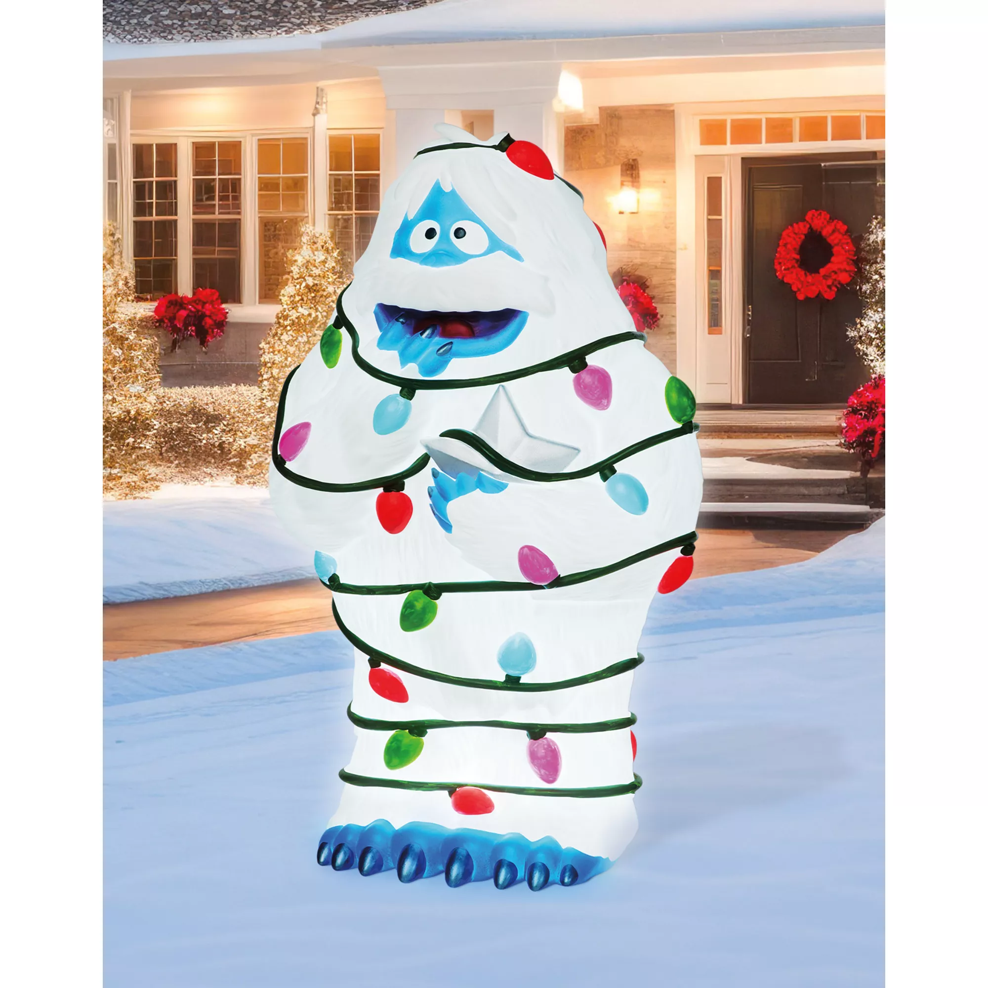 2 Ft Light-Up Blow Mold Bumble String Lights - Rudolph the Red-Nosed Reindeer at Spirit Halloween