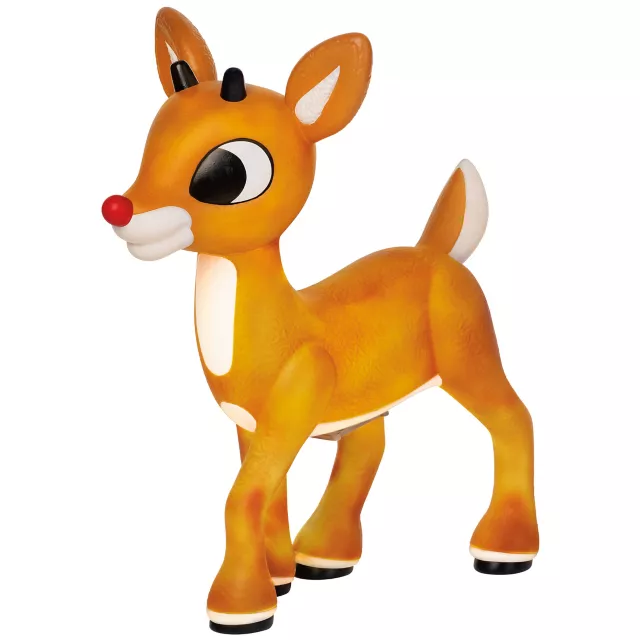 2 Ft Light-Up Rudolph Blow Mold - Rudolph the Red-Nosed Reindeer