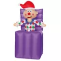 4 Ft 11 In Light-Up Charlie-in-the-Box Animated Inflatable Decoration - Rudolph the Red-Nosed Reindeer at Spirit Halloween