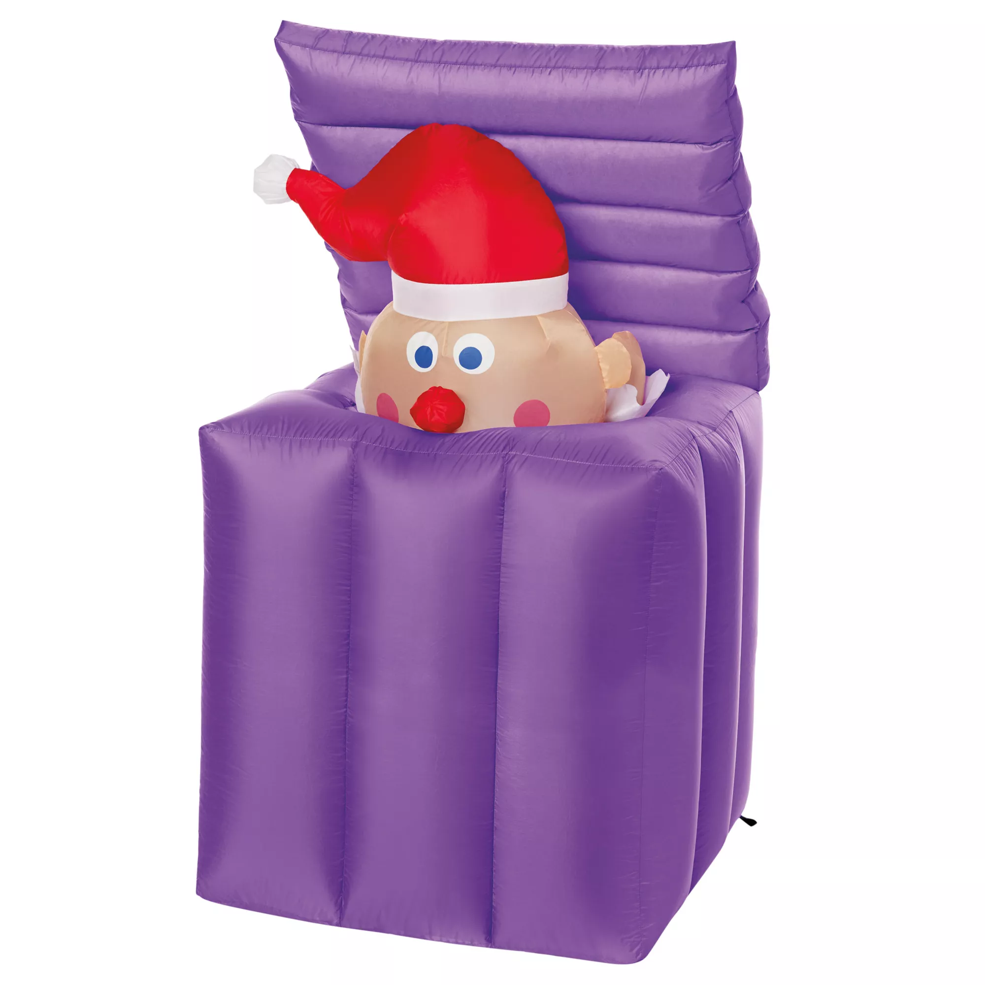 4 Ft 11 In Light-Up Charlie-in-the-Box Animated Inflatable Decoration - Rudolph the Red-Nosed Reindeer at Spirit Halloween