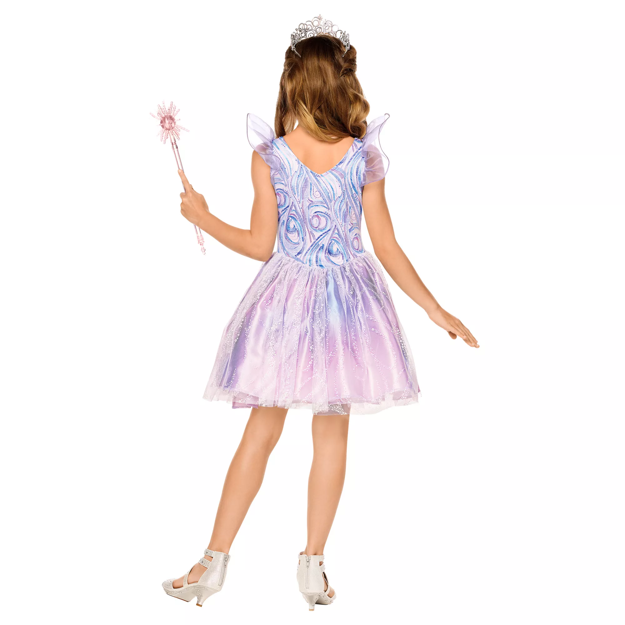 Kids Glinda Upland Dress Costume -  Wicked: For Good at Spirit Halloween