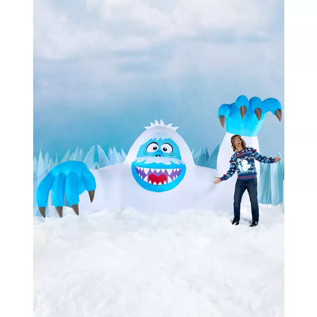 15 Ft Light-Up Bumble Inflatable Decoration - Rudolph the Red-Nosed Reindeer at Spirit Halloween