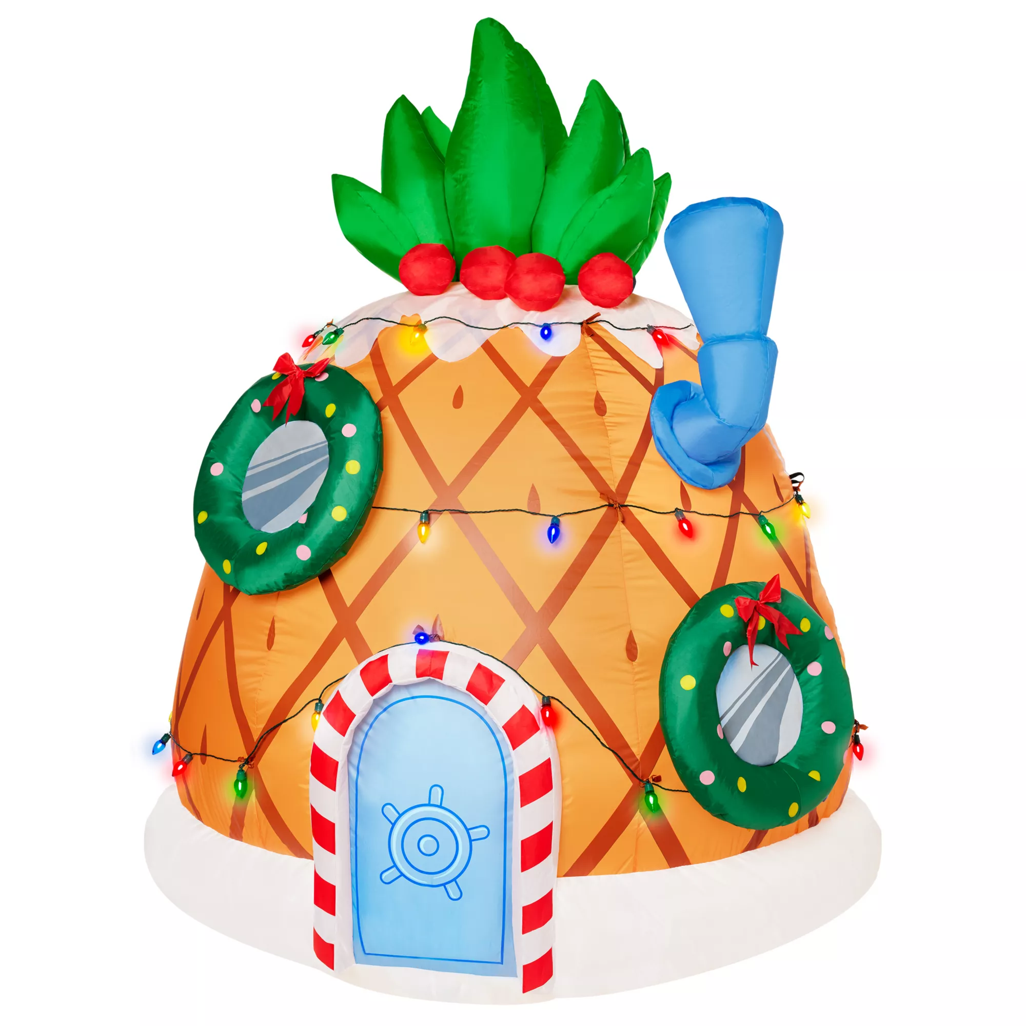 6 Ft Light-Up Pineapple Inflatable Decoration – SpongeBob SquarePants at Spirit Halloween