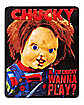 Hi, I'm Chucky Wanna Play Chucky Fleece Blanket