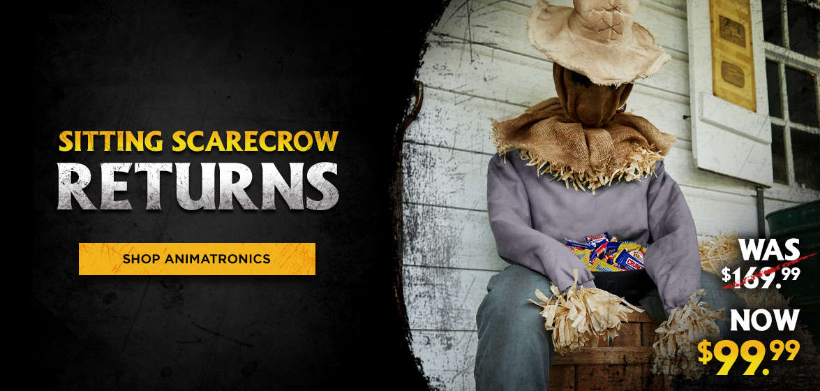 Sitting Scarecrow