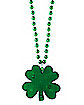 LED Light Up Shamrock St. Patrick's Day Necklace
