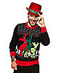 Threesome Reindeer Ugly Christmas Sweater