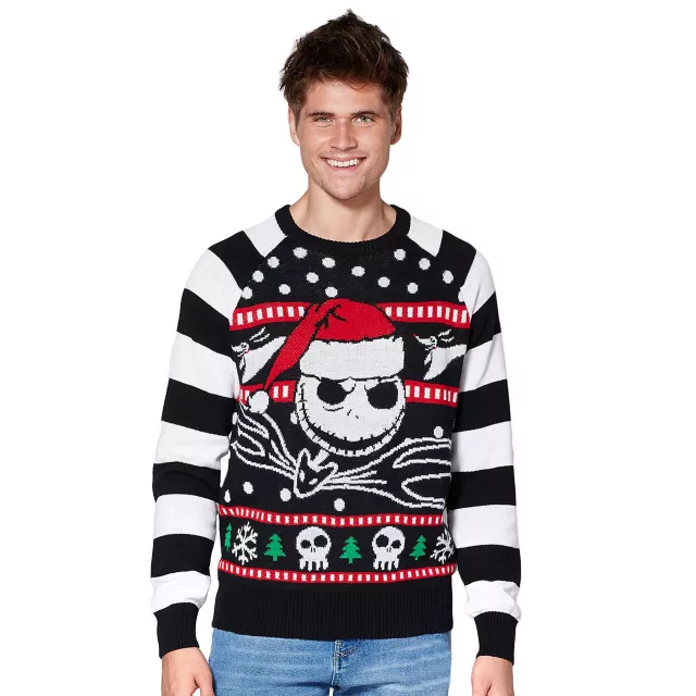 Jack Skellington The Nightmare Before Christmas Ugly Christmas Sweater Spirithalloween