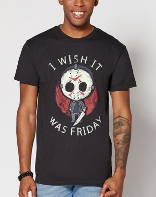 Horror Movie Friday 13 Halloween Mens T Shirt Funny Cotton Tee For