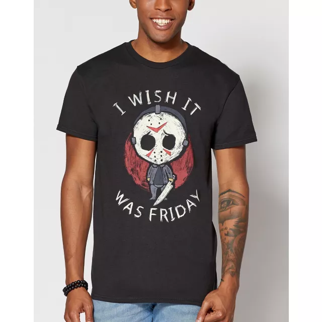 I Wish It Was Friday Jason Voorhees T Shirt Friday the 13th