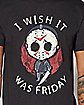 I Wish It Was Friday Jason Voorhees T Shirt - Friday the 13th