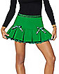 Green Glitter St. Patrick's Day Mini Skirt