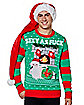 Light-Up Sexy as Fuck Santa Ugly Christmas Sweater