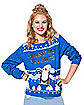 Drink Up Bitches Penguin Ugly Christmas Sweater