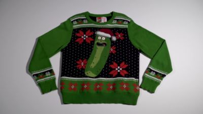 Light-Up Pickle Rick Ugly Sweater - Rick and Morty