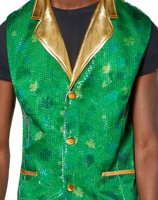 Sequin Shamrock St. Patrick's Day Vest