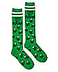 Team Let's Get Wasted St. Patrick's Day Knee High Socks