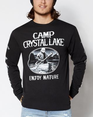 Camp Crystal Lake Long Sleeve T Shirt - Friday the 13th