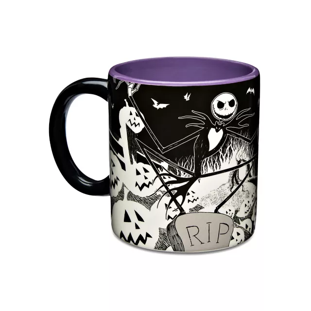 Jack Skellington Spinner Coffee Mug 20 oz. - The Nightmare Before Christmas at Spencer's