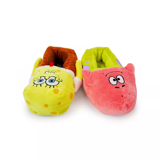 SpongeBob and Patrick Plush Slippers