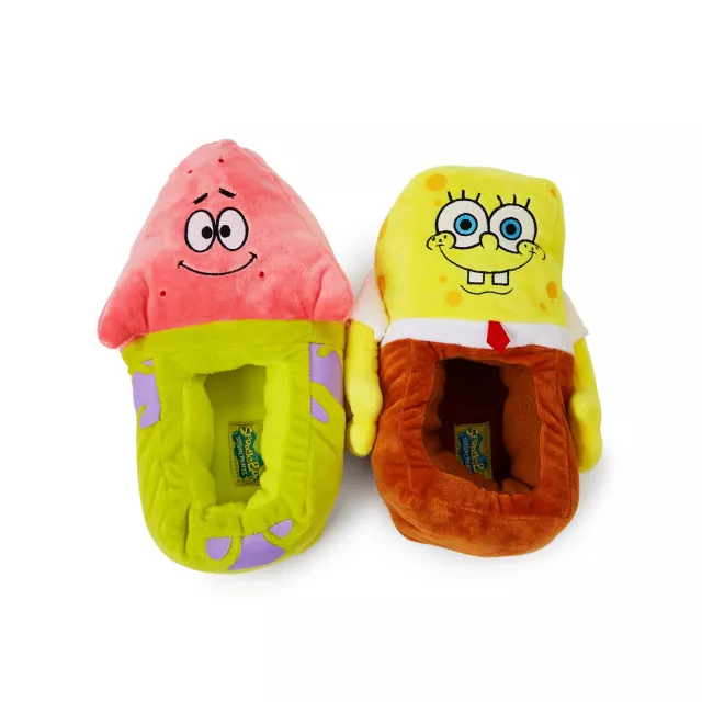 SpongeBob and Patrick Plush Slippers